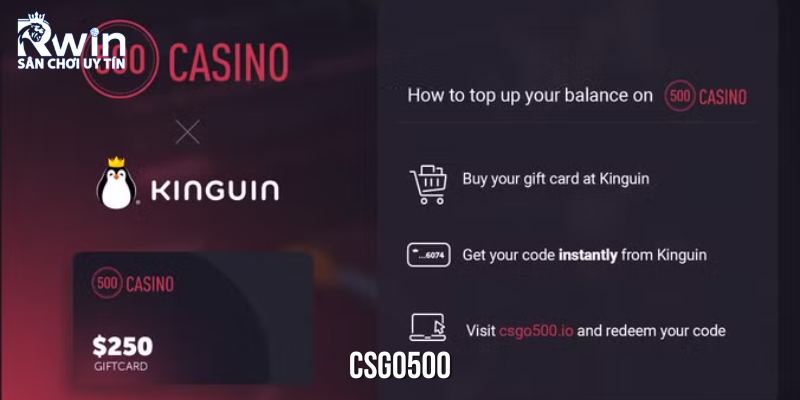 CSGO500 – Nơi cung cấp Coin Empire CSGO đáng tin cậy nhất